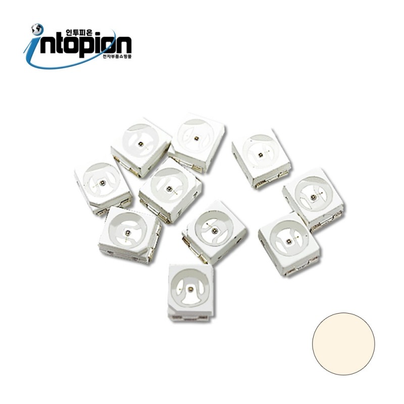 CHIP LED 3528 WARM WHITE (단위/10EA) / 인투피온