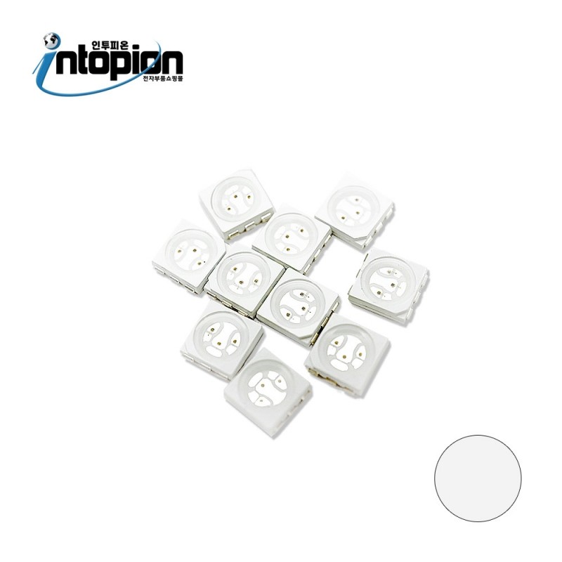 CHIP LED 5050 COOL WHITE (단위/10EA) / 인투피온