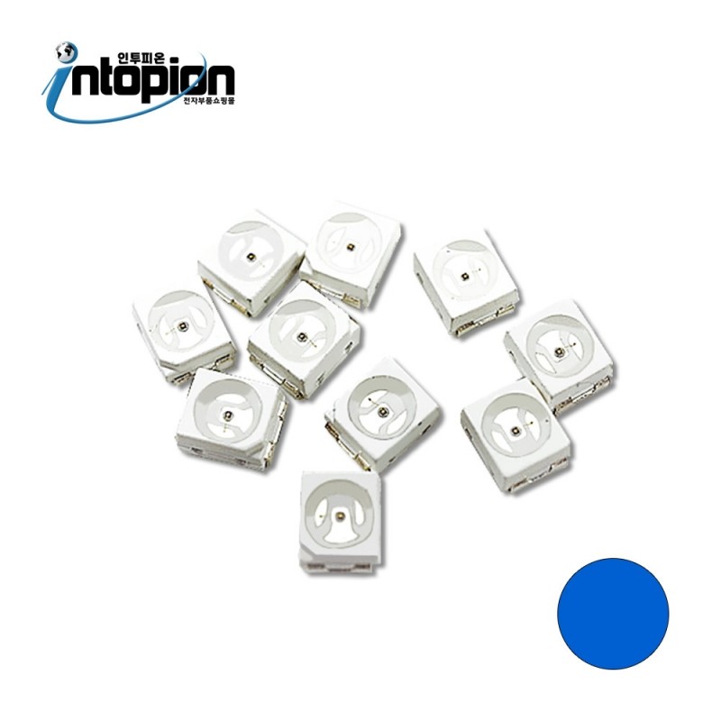 CHIP LED 3528 BLUE (단위/10EA) / 인투피온