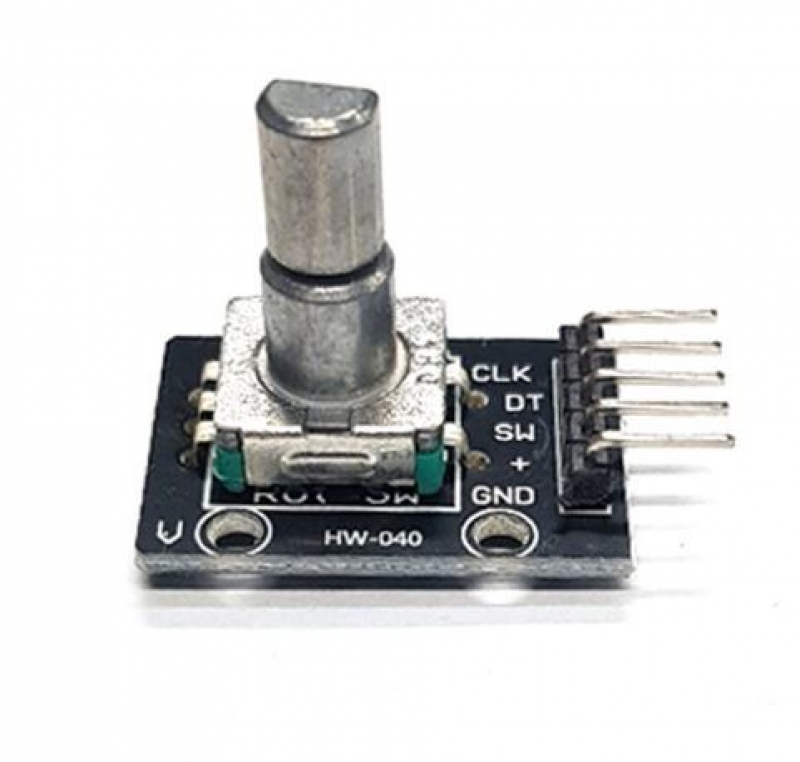 아두이노 KY-040 로터리 인코더 모듈 Rotary Encoder Module 20 pulserotation / 인투피온