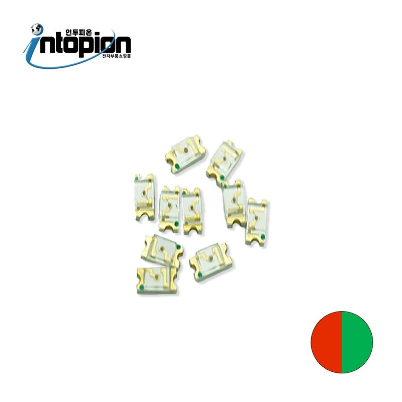 CHIP LED 3227 RED/GREEN(2COLOR) (단위/10EA) / 인투피온