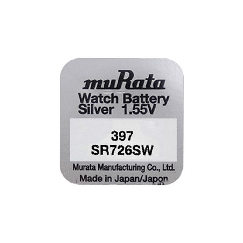 [시계건전지] 무라타 MURATA SR726SW 397 1.55V 32mAh / 인투피온