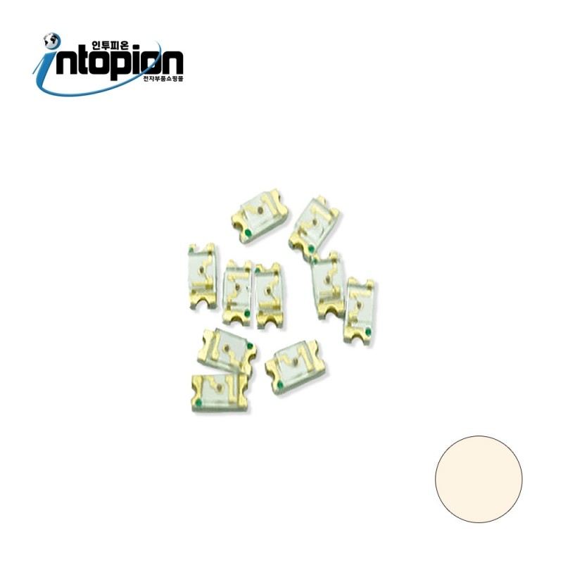 CHIP LED 1608 WARM WHITE (단위/10EA) / 인투피온
