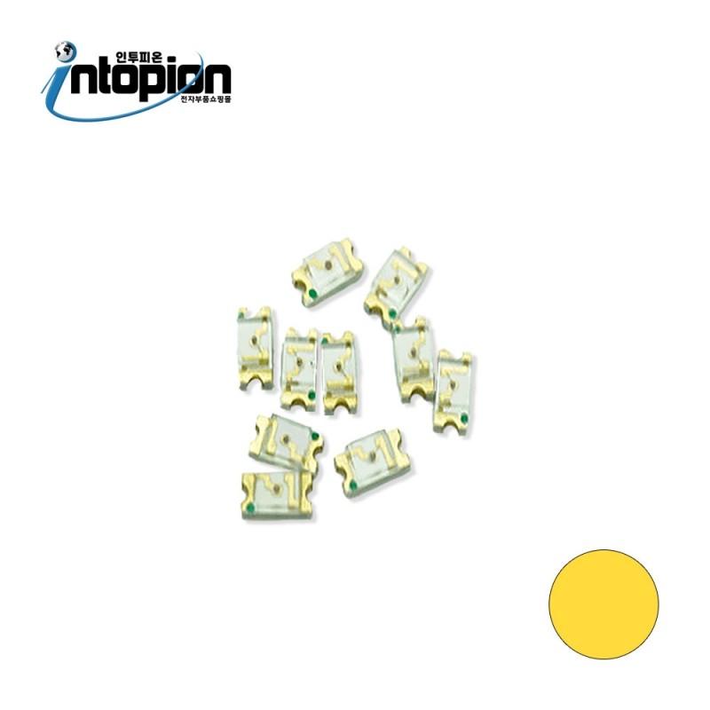 CHIP LED 1608 YELLOW (단위/10EA) / 인투피온