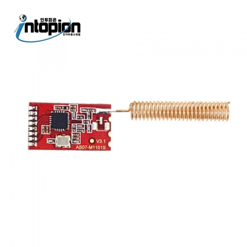 아두이노 CC1101 433MHz RF 송수신 모듈 CC1101-MODULE / 인투피온