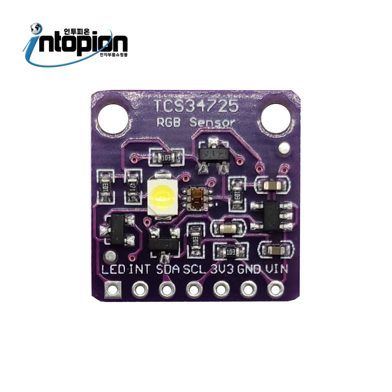 아두이노 TCS34725 RGB 컬러센서 모듈 TCS34725-MODULE / 인투피온