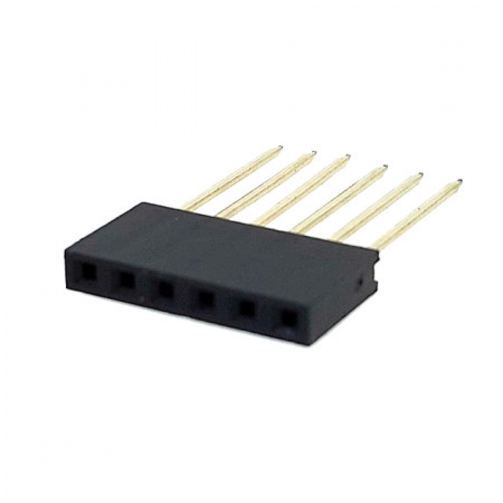 아두이노 쉴드 핀헤더 6핀 소켓 Ardino Pin Header 6Pin Soket FH01-06SL / 인투피온
