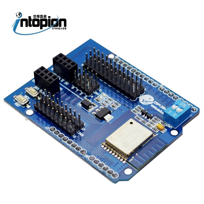 아두이노 ESP8266 와이파이 쉴드 ESP8266-WIFI-SHIELD / 인투피온