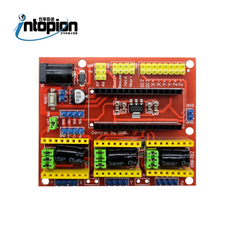 아두이노 나노 CNC 쉴드 Arduino NANO CNC SHIELD V4.0 / 인투피온