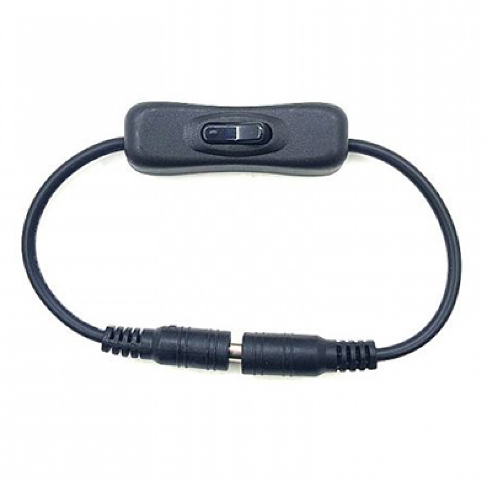 DC 스위치 케이블 (DC 케이블 중간스위치 / DC 전원 케이블 아답터 잭 플러그 스위치 / DC POWER CABLE) / 인투피온