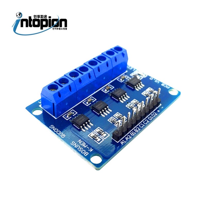 아두이노 L9110 4채널 모터 드라이버 모듈 L9110S-4WAY-MODULE / 인투피온
