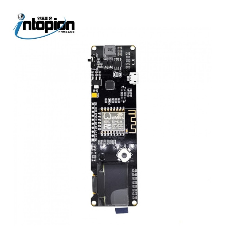 NODEMCU 용 와이파이 + OLED 보드 NODEMCU Wifi Board / 인투피온
