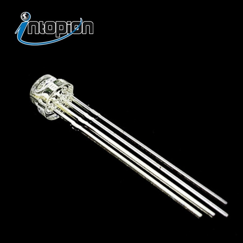 아두이노 4PIN RGB LED 5MM +공통단자 애노드 5파이 R05RGBCA02 / 인투피온