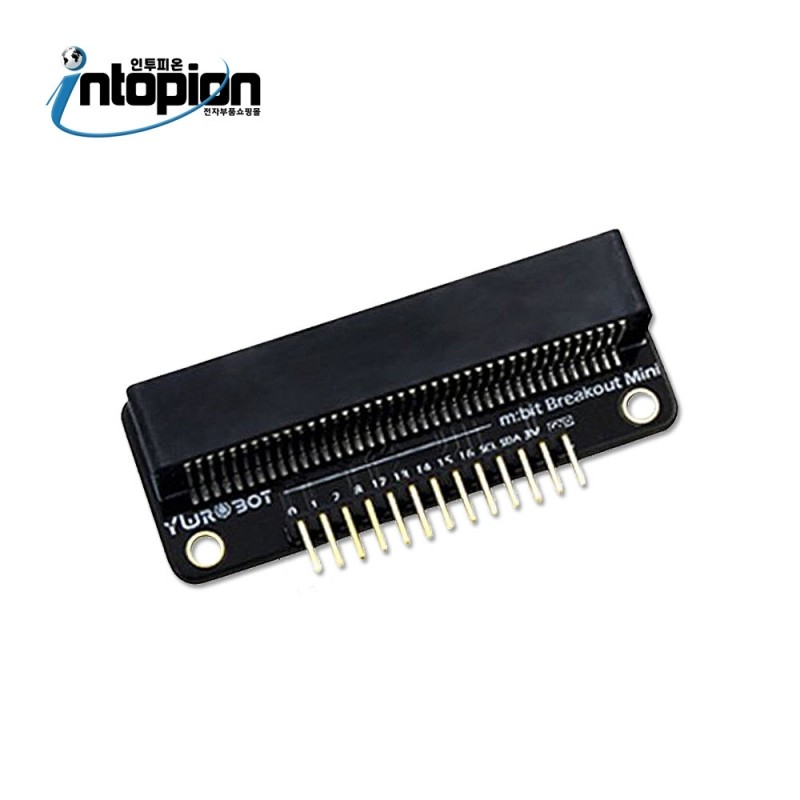 마이크로비트 핀헤더 확장보드 BBC Micro:bit / 인투피온